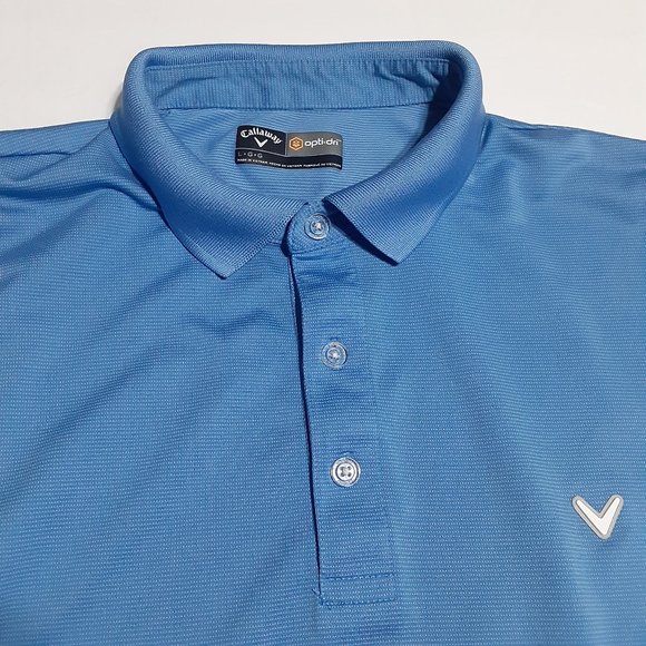 Callaway Opti-Dri Men's Golf Polo Shirt in Size L - Picture 3 of 5